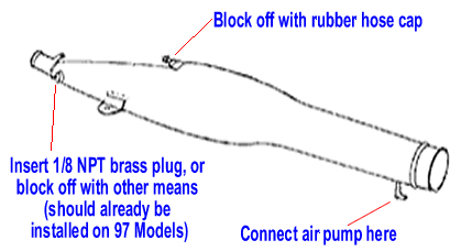 Pro 785 exhaust leak procedure